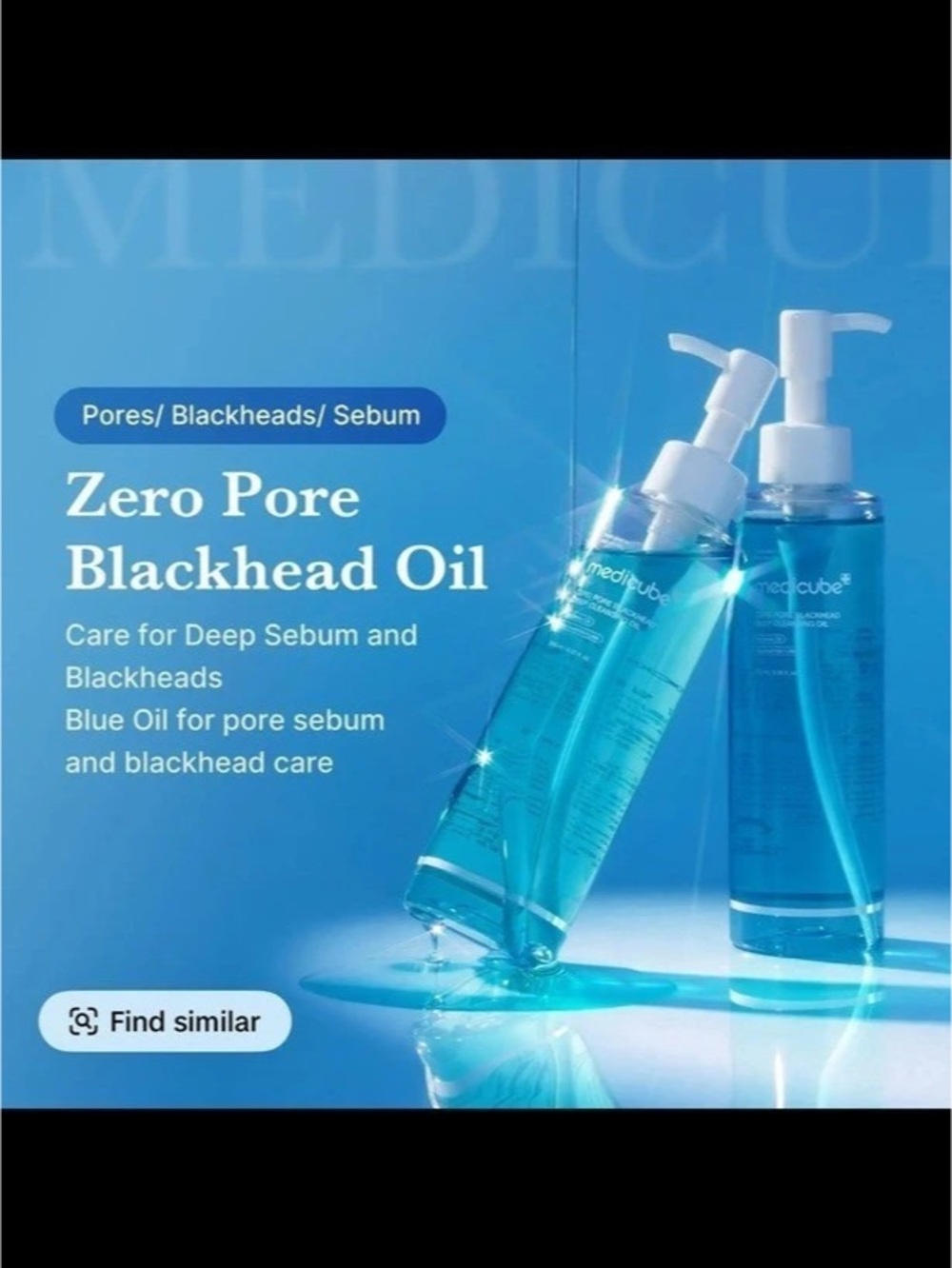 Medicube Zero Pore Blackhead Deep Cleansing Oil NWT